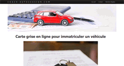 Desktop Screenshot of coach-autoccasion.com